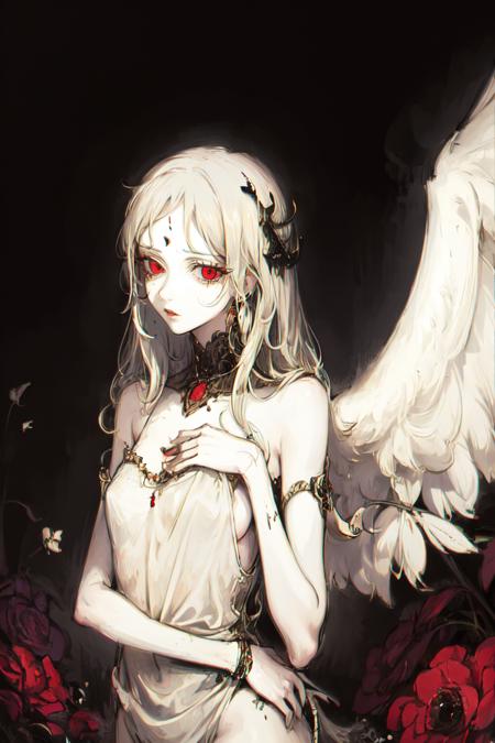 00022-1388885977.0-0258-style by NTY, a woman, angel, red eye, deformed, despair, intricate details, _lora_PsychoMode_0.7_.png